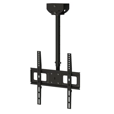 Um suporte para TV de teto de 43 polegadas pode ser usado em um teto inclinado?